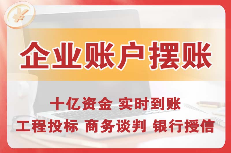 樟树企业账户摆账